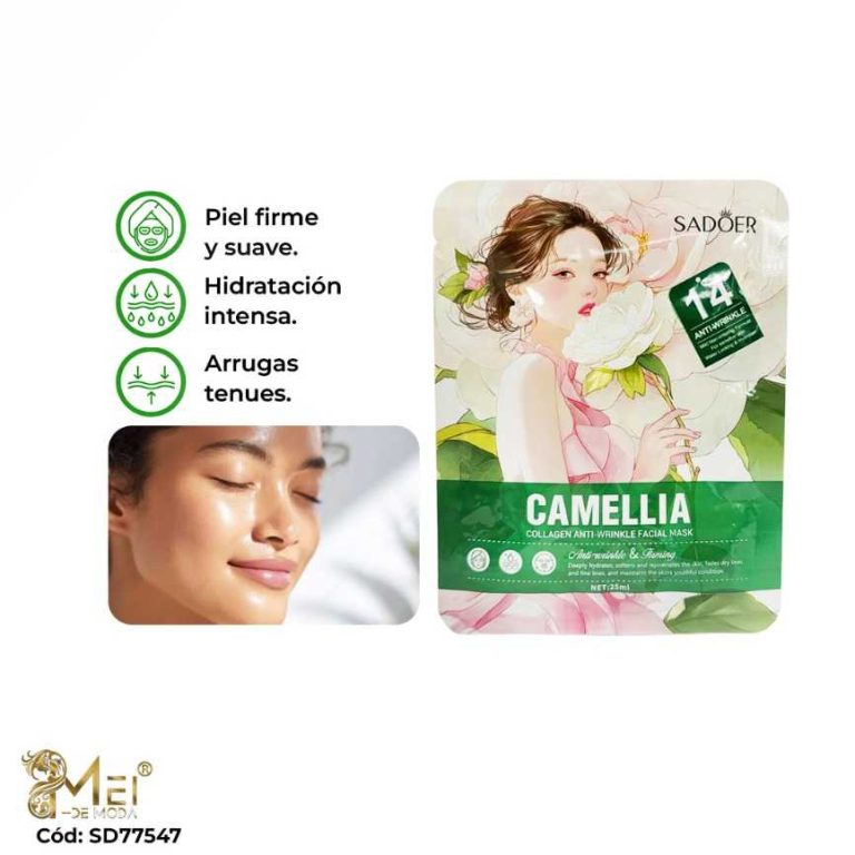 Mascarilla Facial Camelia 10 UNIDADES