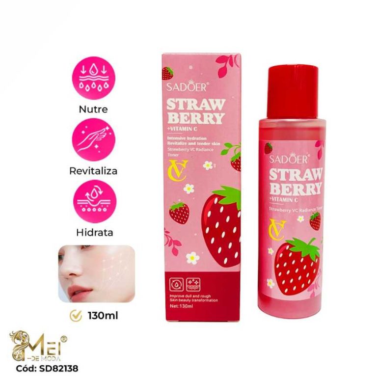 Tónico Facial Frutilla 130ml