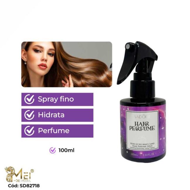 Spray Perfume para Cabello Rose 100ml