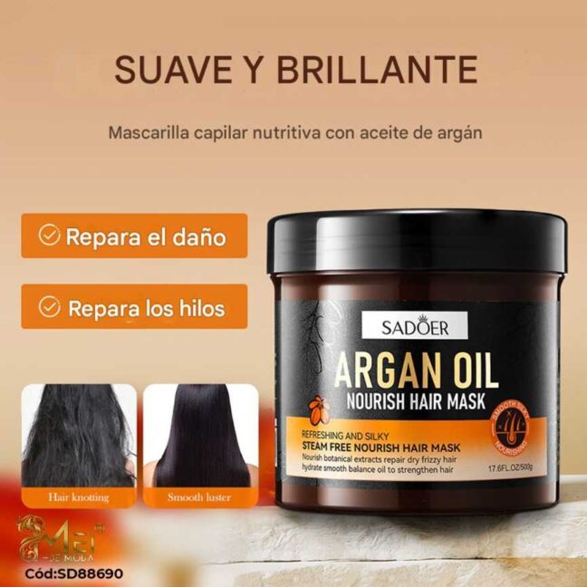 Mascarilla para el Cabello de Argan 500gr