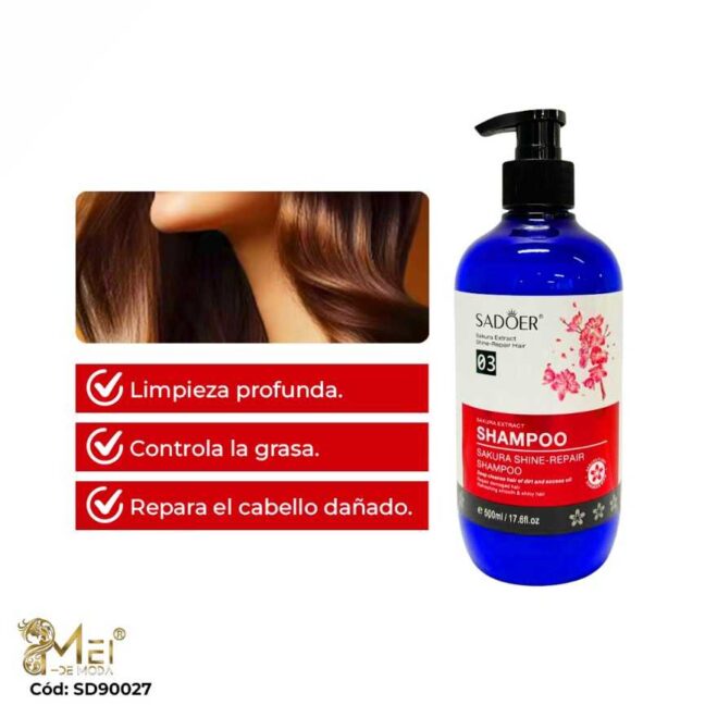 Shampoo Reparador de Brillo 500ml