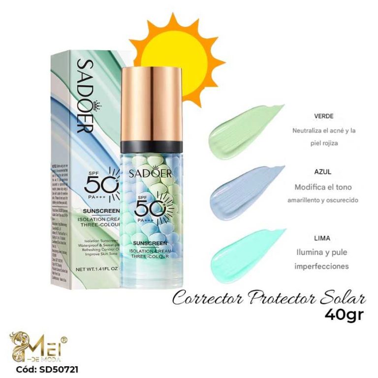 Protector Solar Tricolor SPF50 40 gr