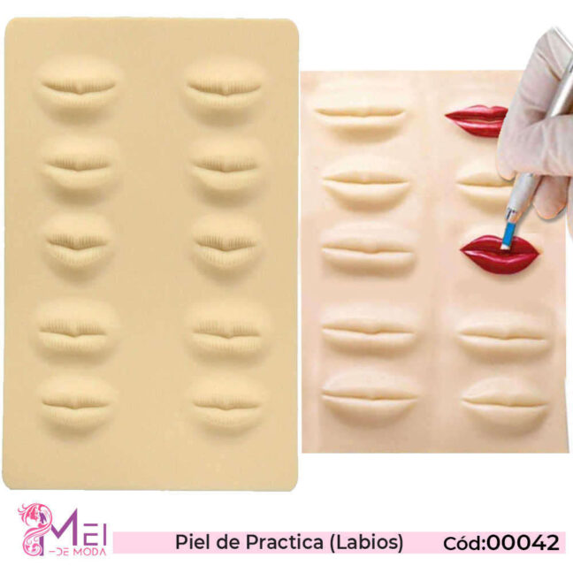 Piel de Boca practica tatuaje