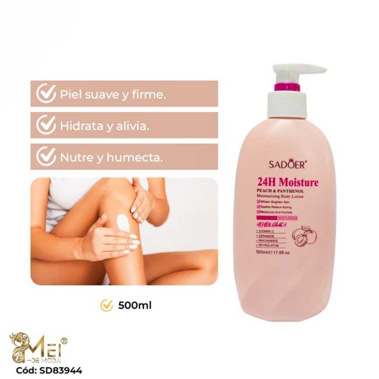 Crema Corporal Durazno 500ml