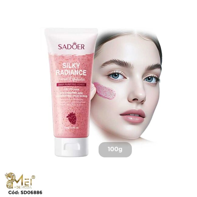 Exfoliante Facial Ácido 100gr strawberry