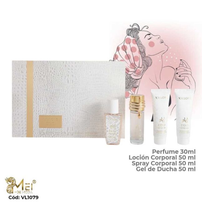 Set de perfume Mujer 4 pcs