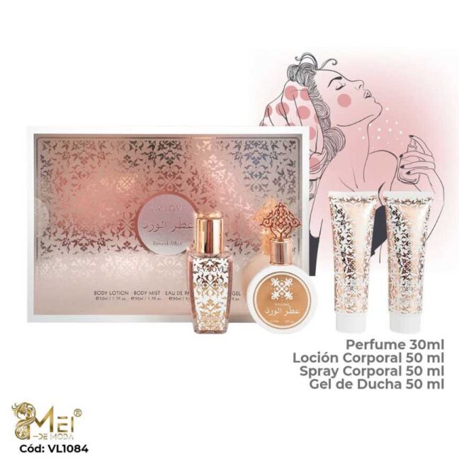 Set de perfume Mujer 4 pcs