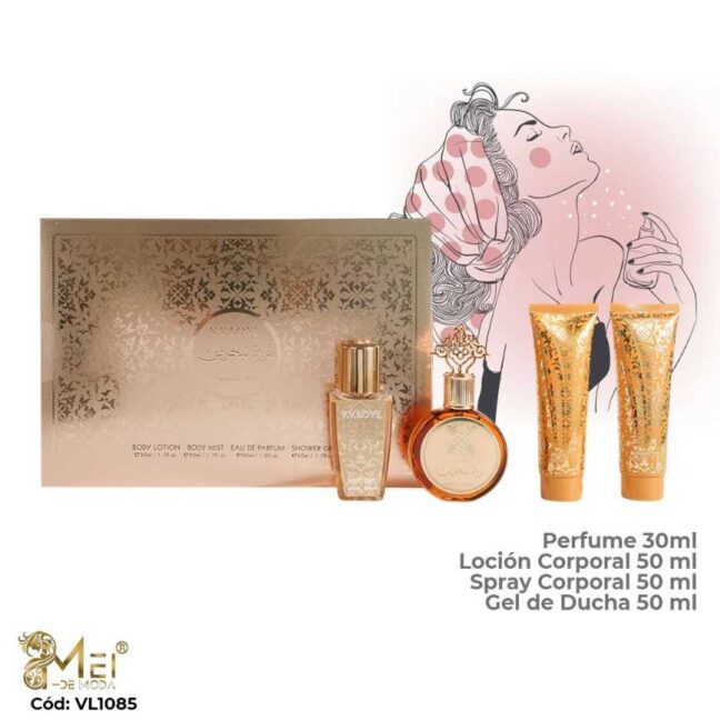 Set de perfume Mujer 4 pcs