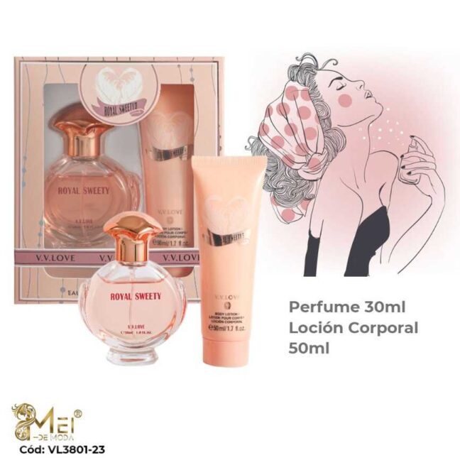 Set de Perfumes para Mujer ROYAL SWEETY 2 pcs