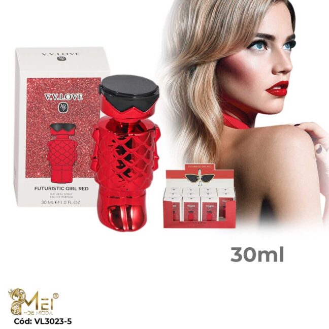 Perfume de mujer 30ml Futuristic Girl Red