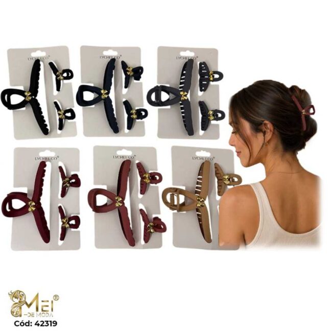 Pinche de Cabello 3 pcs