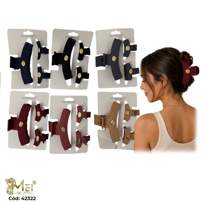 Pinche de Cabello 3 pcs