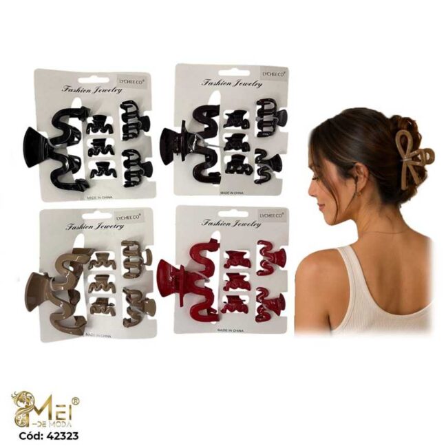 Pinche de Cabello 3 pcs