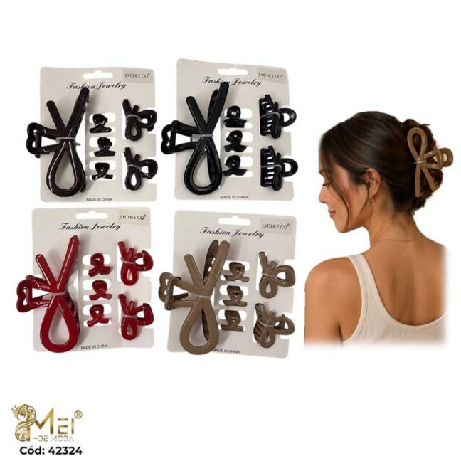 Pinche de Cabello 3 pcs