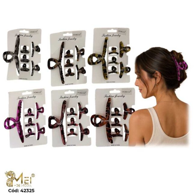 Pinche de Cabello 3 pcs