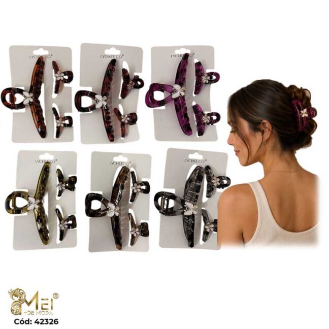 Pinche de Cabello 3 pcs