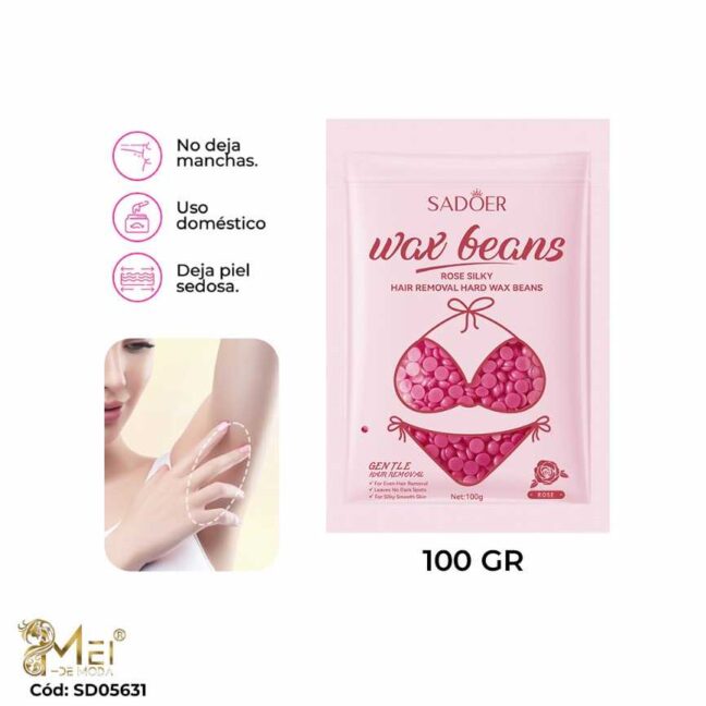 Cera Depilatoria Rosas 100gr
