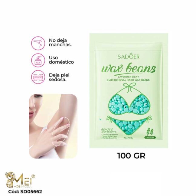 Cera Depilatoria Aloe Vera 100gr
