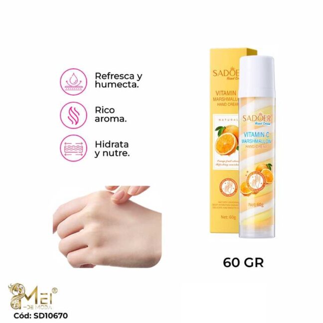 Crema de Manos Vitamina C