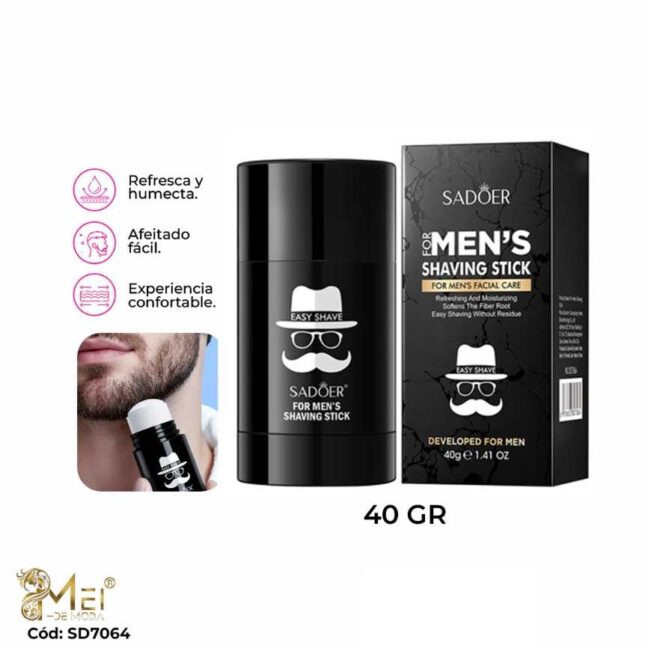 Barra para Afeitar Barba 40gr