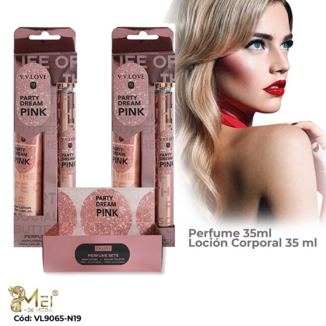 Set de Perfume Mujer 2 p PARTY DREAM PINK