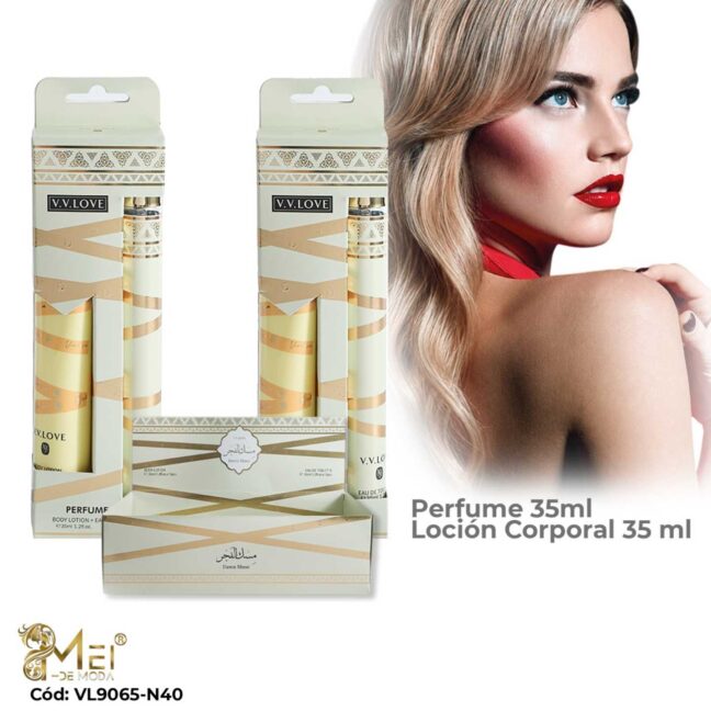 Set de Perfume Mujer 2pcs V.V. LOVE