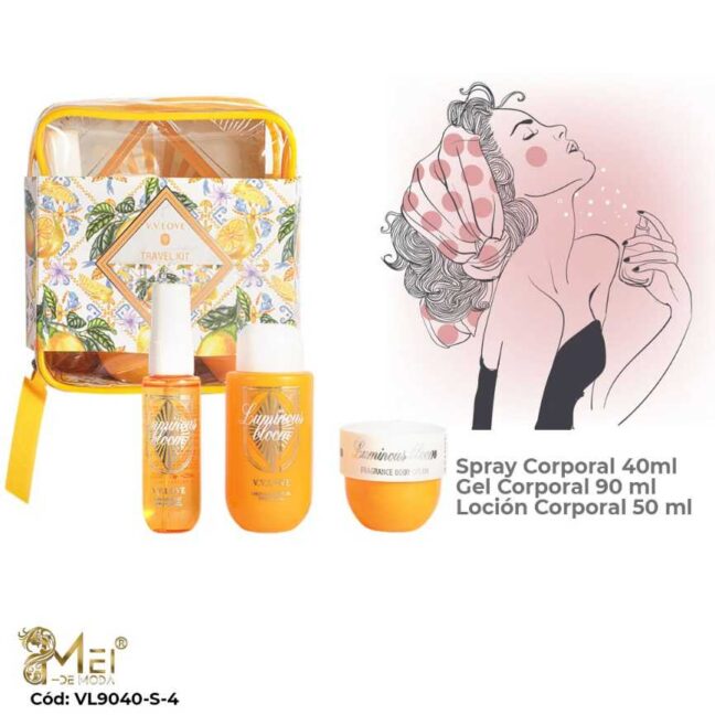 Set de Spray Corporal Mujer 3 pcs
