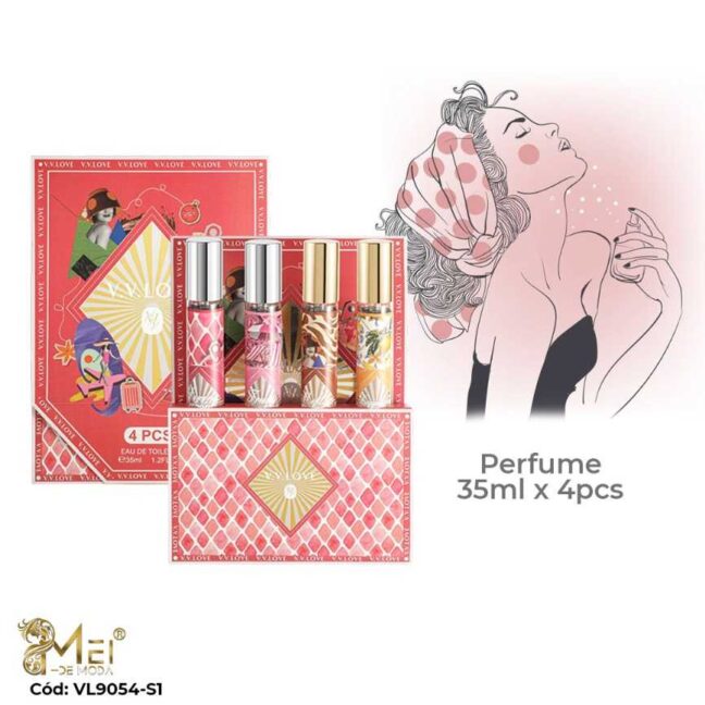 Set de Perfumes para Mujer 4 pcs