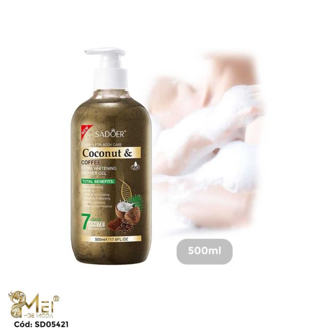 Gel de ducha Coco y Café 500ml