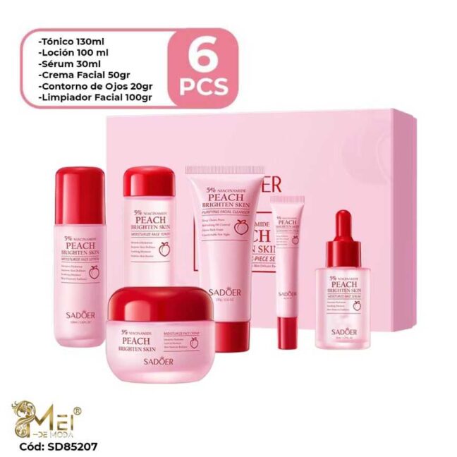 Set de Skin Care Niacinamida 6 pcs