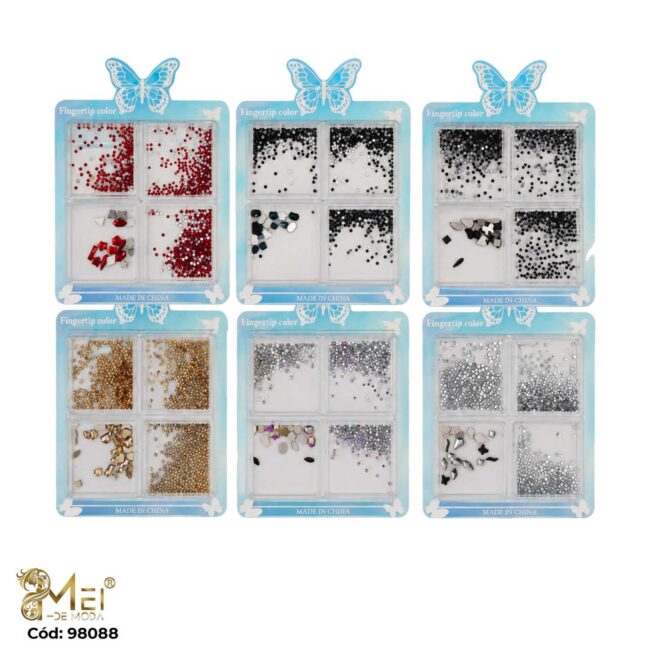 Cristales para Uñas 4 Modelos
