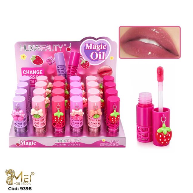 Lip Gloss 6 Colores 24 unidades