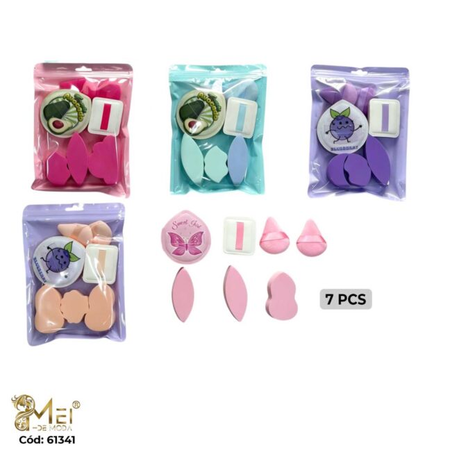 Set de Esponjas 7 pcs