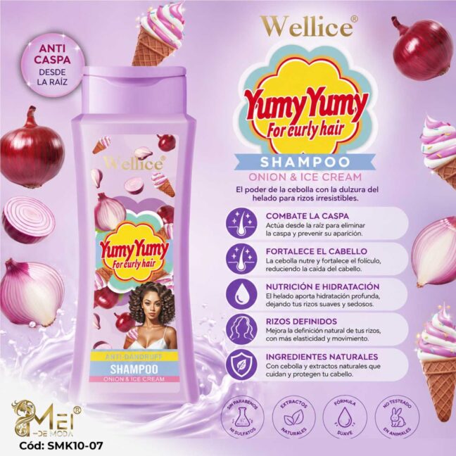 Shampoo para Cabello  helado y cebolla 400ml