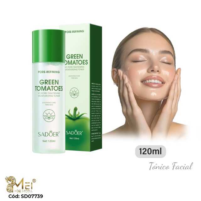 Tónico Facial Tomate Verde 120ml