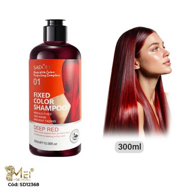 Shampoo Colorante Rojo 300ml