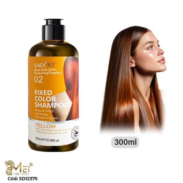 Shampoo Colorante Amarillo 300ml