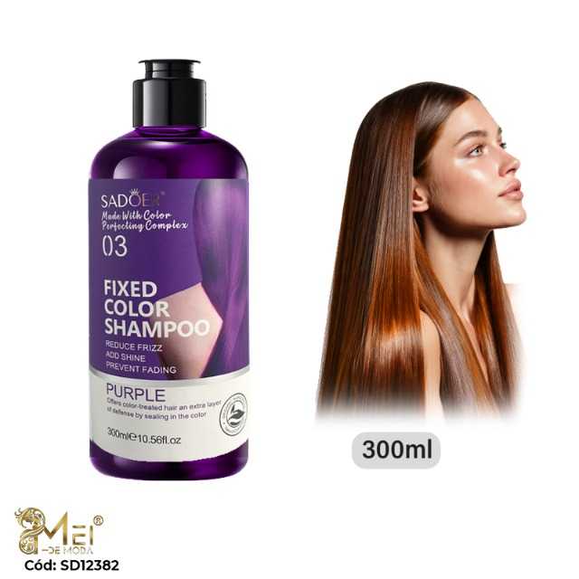 Shampoo Colorante Morado 300ml