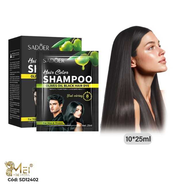 Shampoo Tinte Negro 25ml