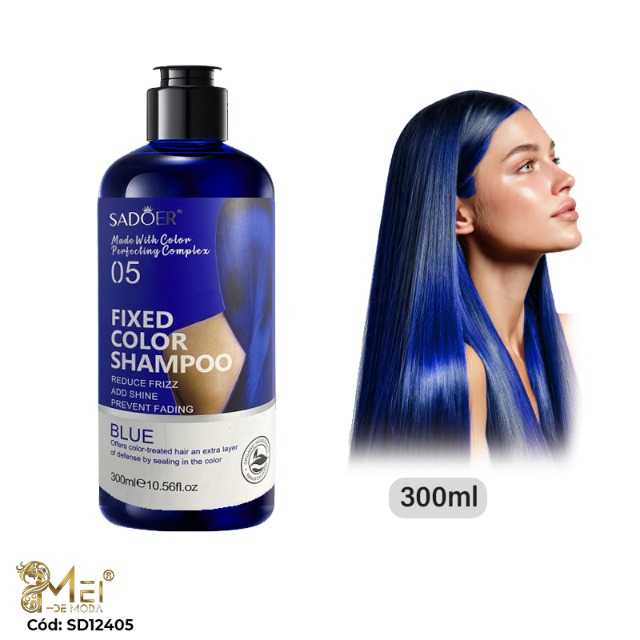 Shampoo Colorante Azul 300ml