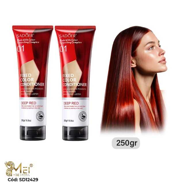 Acondicionador Rojo 250gr