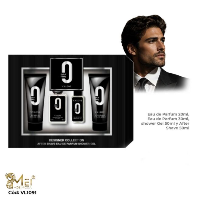 Set de Perfume Hombre 4 pcs