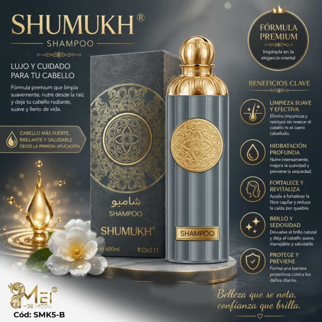 Shampoo Anti Caspa Shumukh 600ml