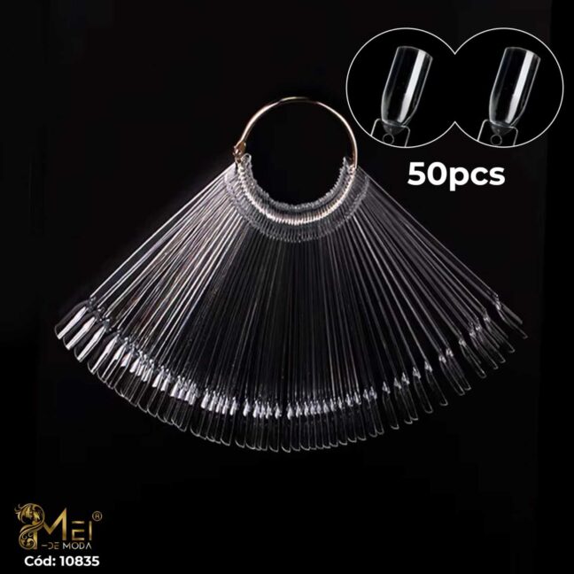 Muestrario de Uñas Clear 50pcs