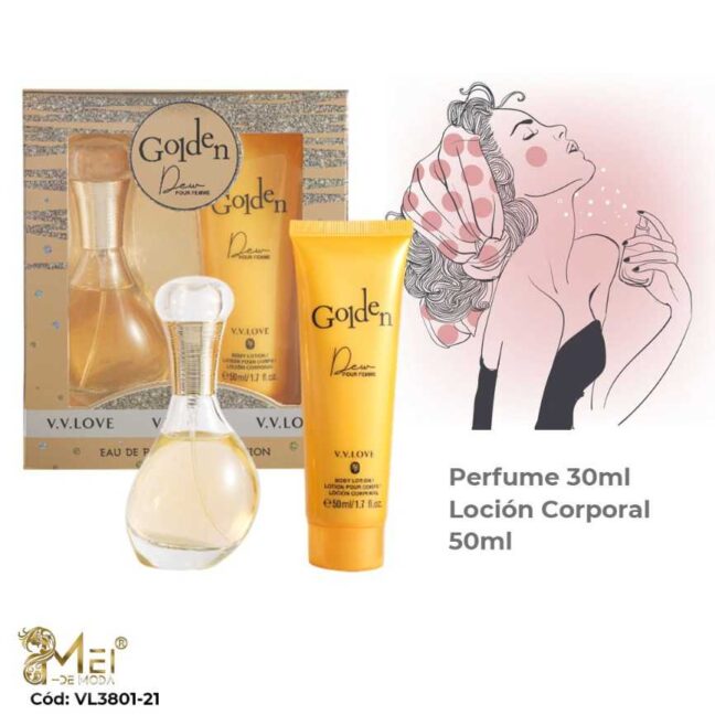 Ser de Perfume Mujer 2 pcs Go1den