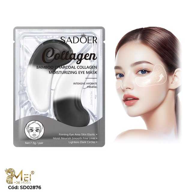 Mascarilla Contorno de Ojos Carbón pack 10 unidades
