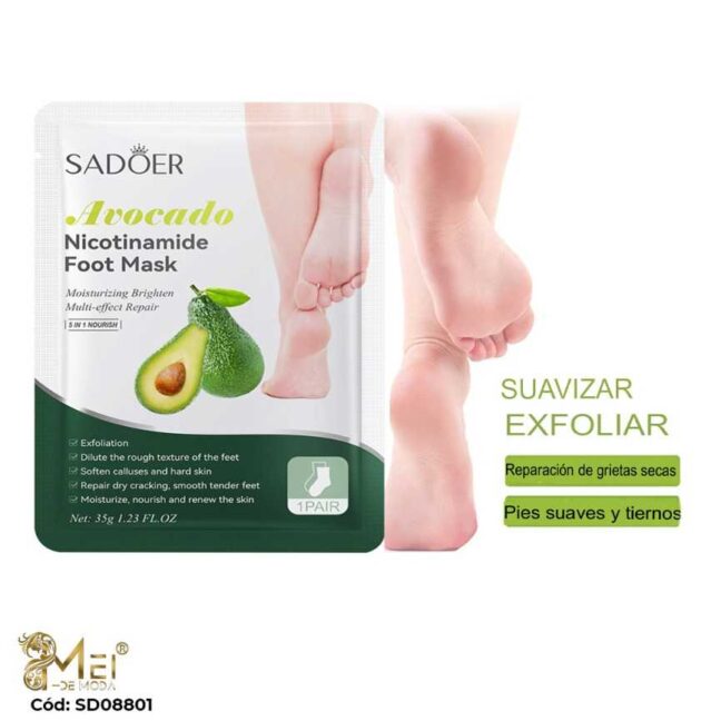 Mascarilla para Pies Palta pack 15 unidades