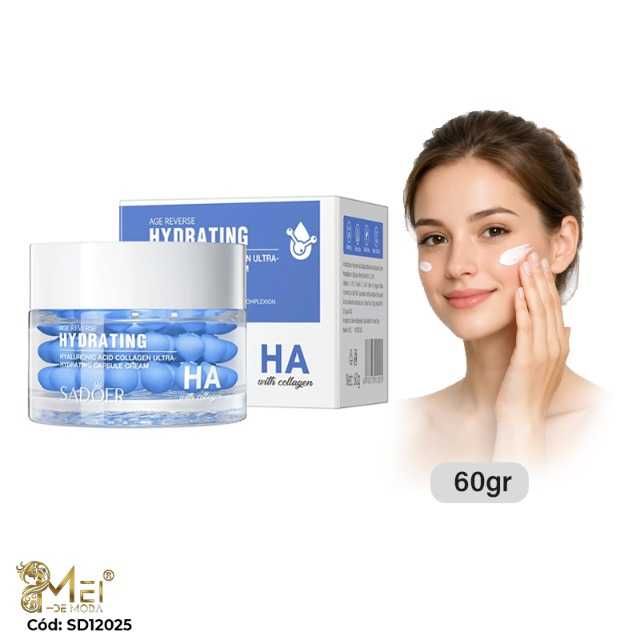 Crema Facial Ácido Hialurónico 60gr