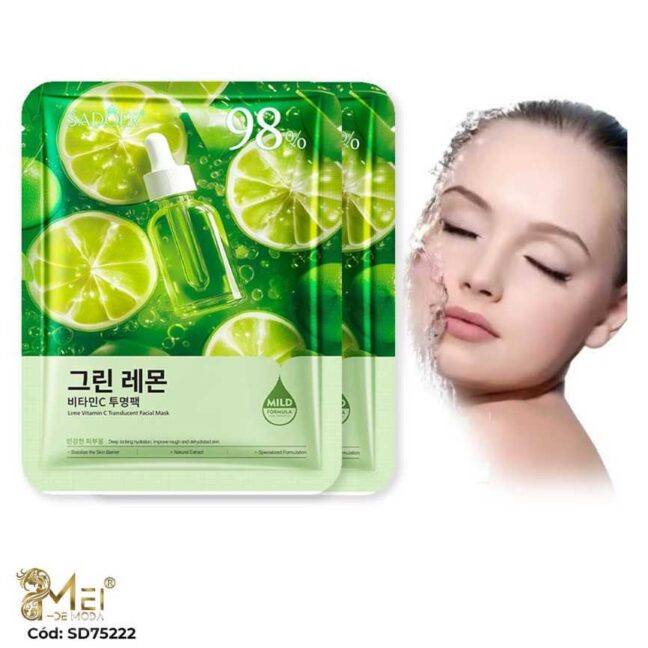 Mascarilla Facial Lima pack 10 unidad