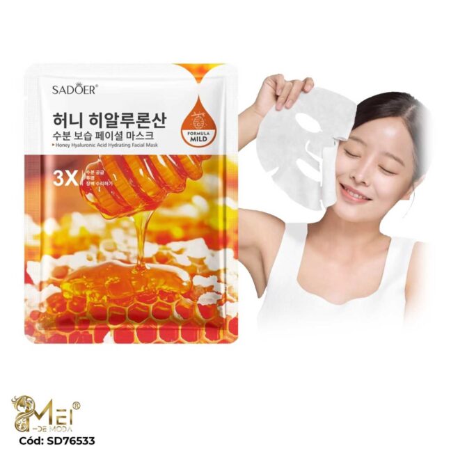 Mascarilla Facial Miel pack 10 unidades